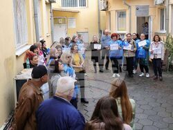 Бургас - Дирекция "Социално подпомагане" - протест