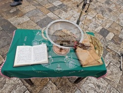 Търговище - паметник на Васил Левски - начало на изграждането