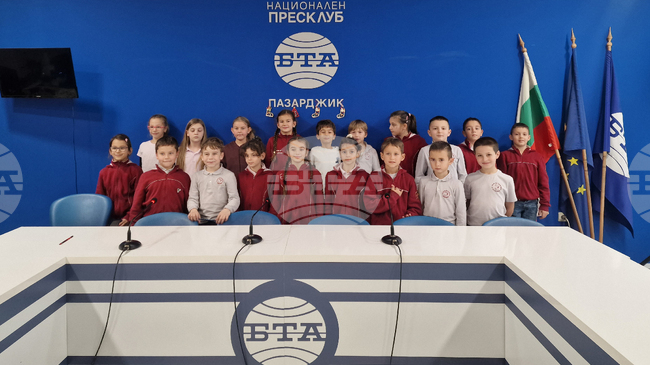 Ученици посетиха Националния пресклуб на БТА в Пазарджик 