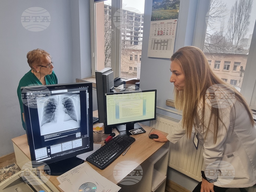 Изкуствен интелект подпомага работата на рентгенолозите в болницата в Перник