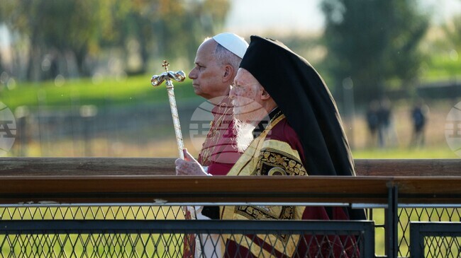 Общо послание за единство отправиха Вселенският патриарх Вартоломей и папа Лъв XIV в древната Никея