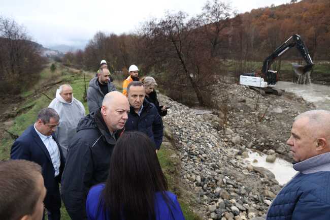 Премиерът Желязков разпореди денонощно наблюдение на река Струма и водосбора й по цялото течение от язовир Студена