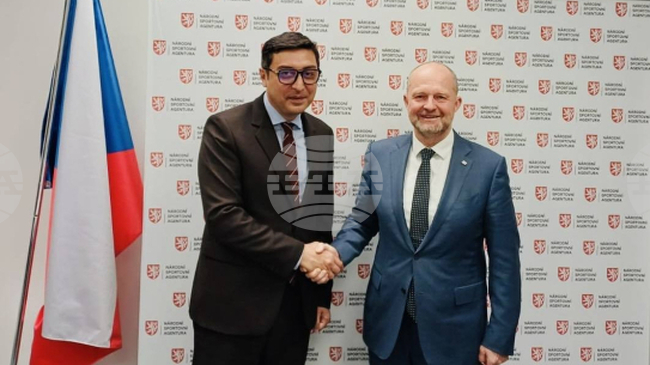 АЗЕРТАДЖ: Азербайджан и Чехия обсъдиха засилване на сътрудничеството в сферата на спорта 