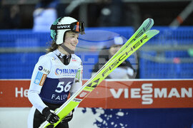 CORRECTION Sweden World Cup Ski Jumping