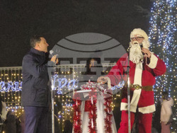 Генерал Тошево - коледни светлини - елха