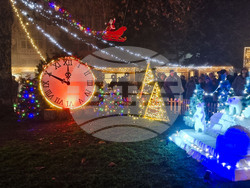 Генерал Тошево - коледни светлини - елха