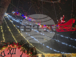 Генерал Тошево - коледни светлини - елха