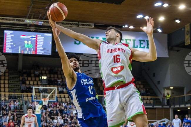 Hungary Finland Basketball