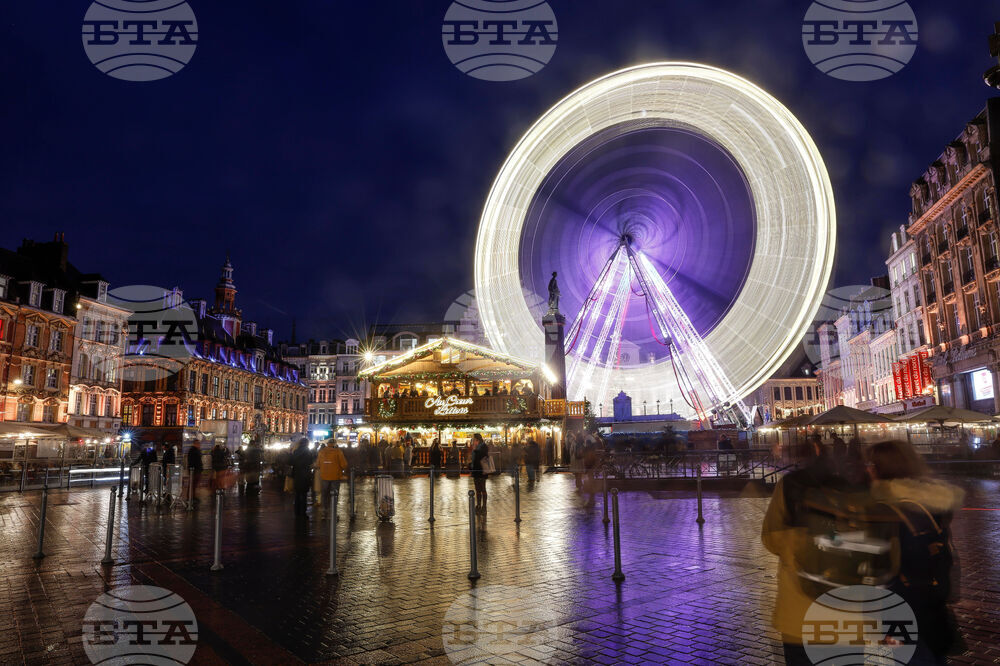 France Daily Life Holiday Lights