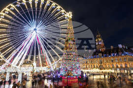 France Daily Life Holiday Lights