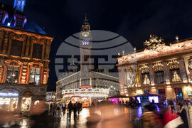 France Daily Life Holiday Lights