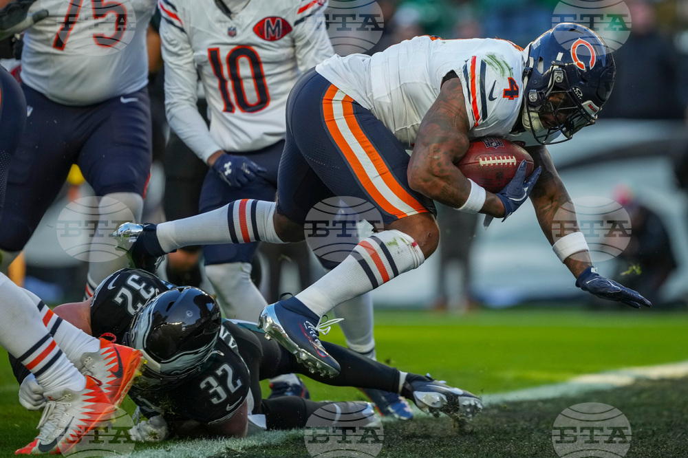 APTOPIX Bears Eagles Football