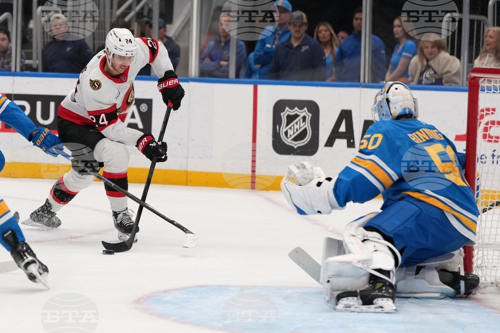 Senators Blues Hockey