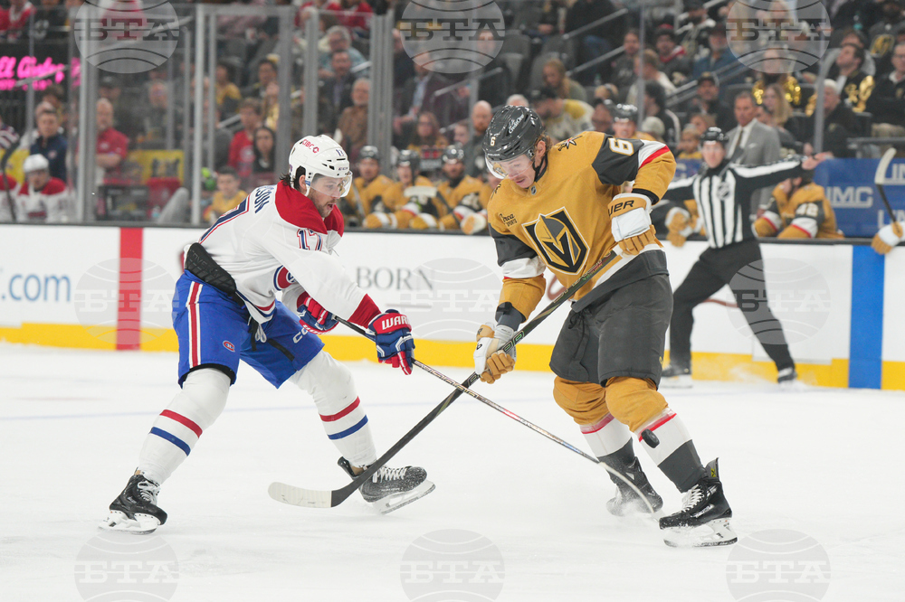 Canadiens Golden Knights Hockey