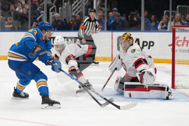 Senators Blues Hockey