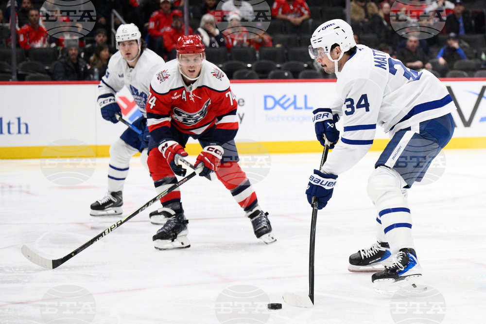 Maple Leafs Capitals Hockey