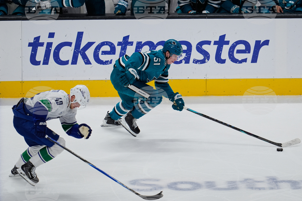 Canucks Sharks Hockey