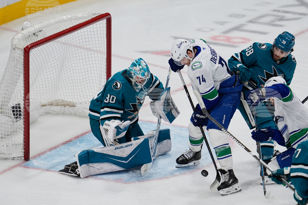 Canucks Sharks Hockey