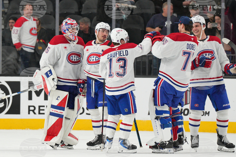 Canadiens Golden Knights Hockey