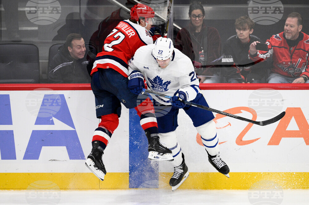 Maple Leafs Capitals Hockey