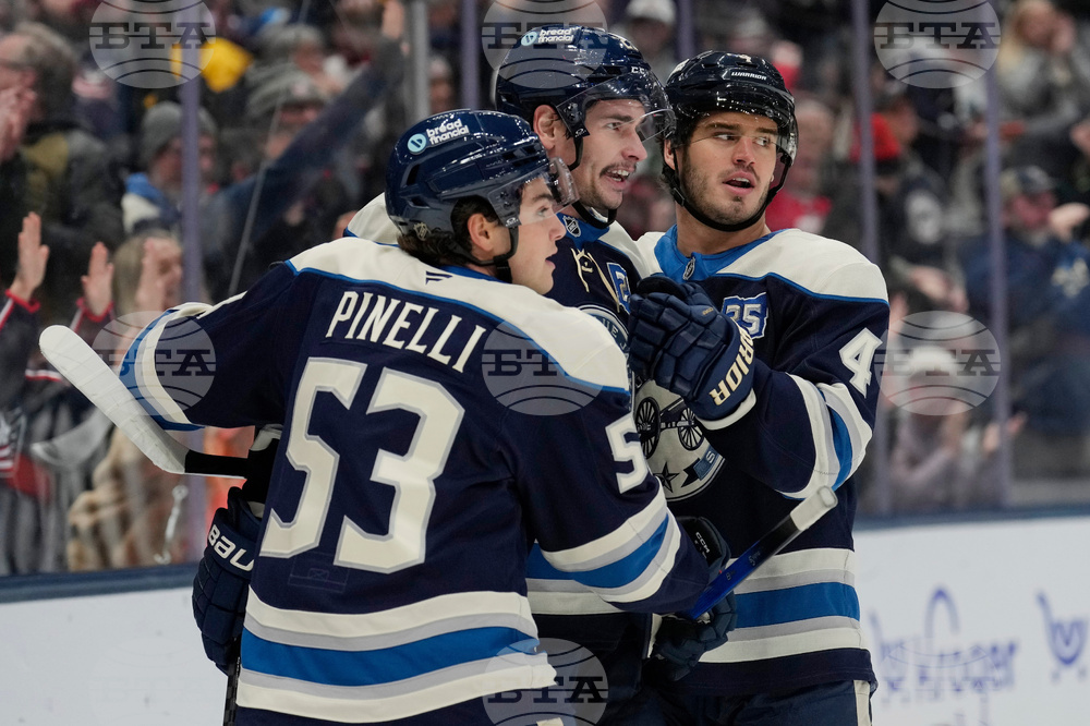 Penguins Blue Jackets Hockey