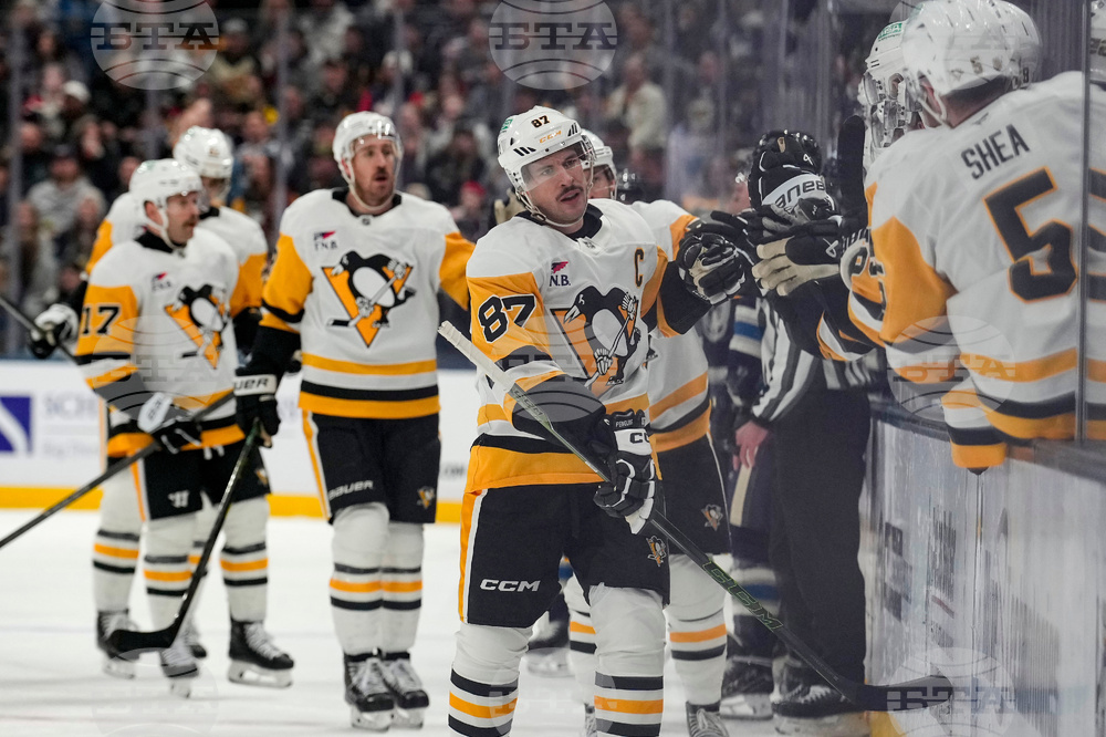 Penguins Blue Jackets Hockey