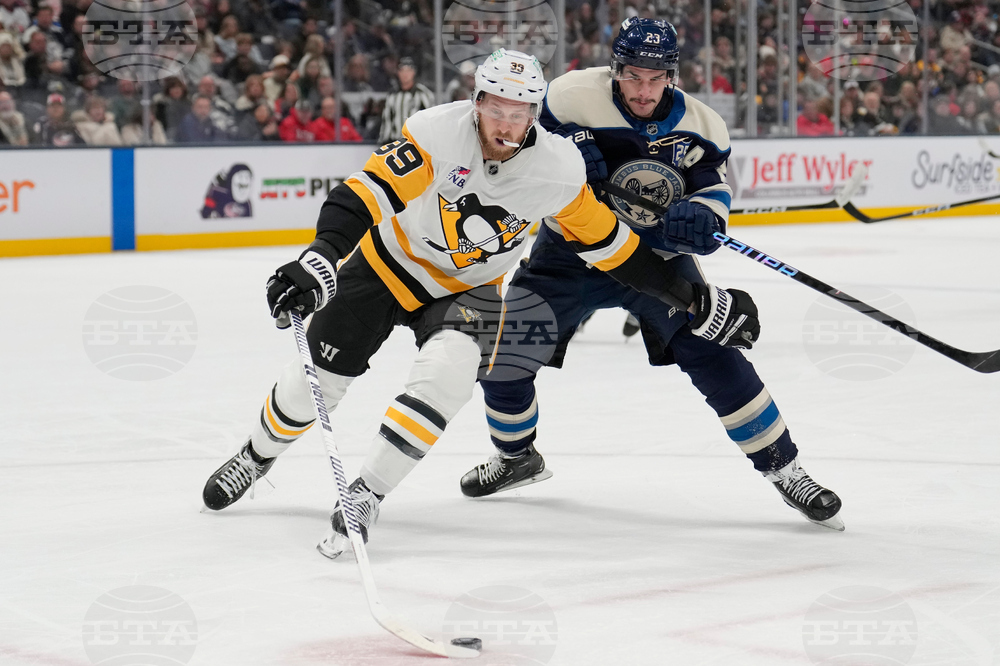 Penguins Blue Jackets Hockey