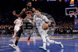 Bucks Knicks Basketball