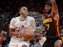 Cavaliers Hawks Basketball