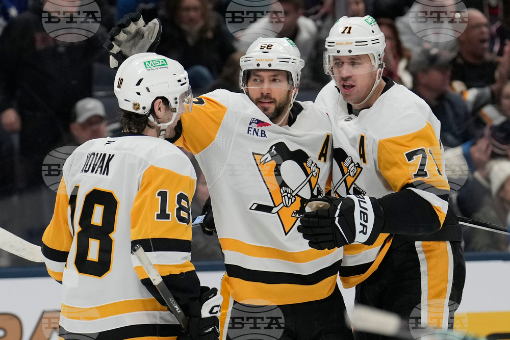 Penguins Blue Jackets Hockey