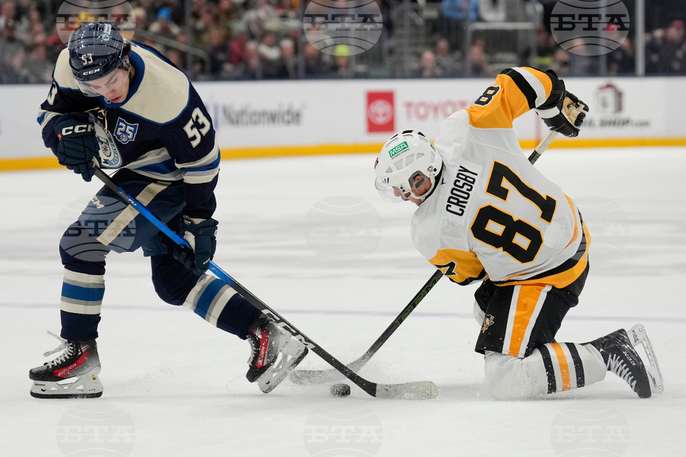 Penguins Blue Jackets Hockey