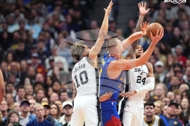 Spurs Nuggets Basketball