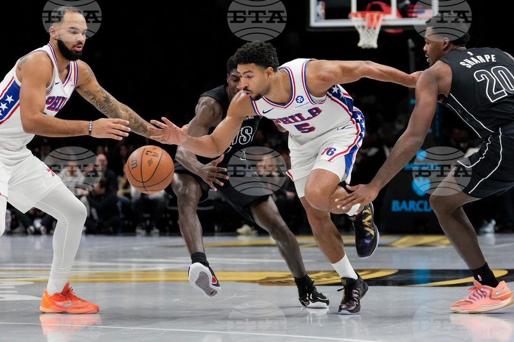 76ers Nets Basketball
