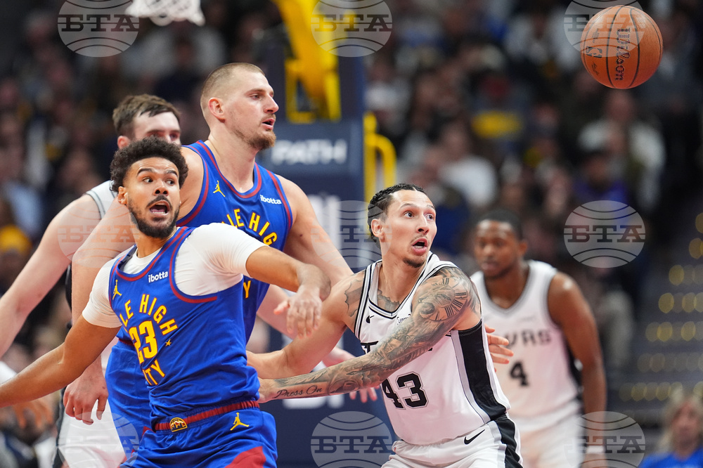 Spurs Nuggets Basketball