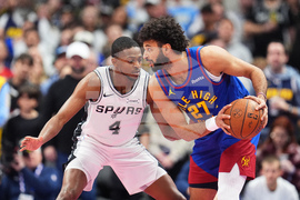 Spurs Nuggets Basketball