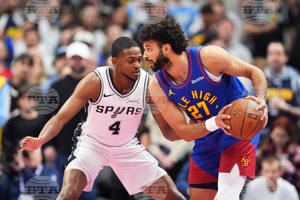 Spurs Nuggets Basketball