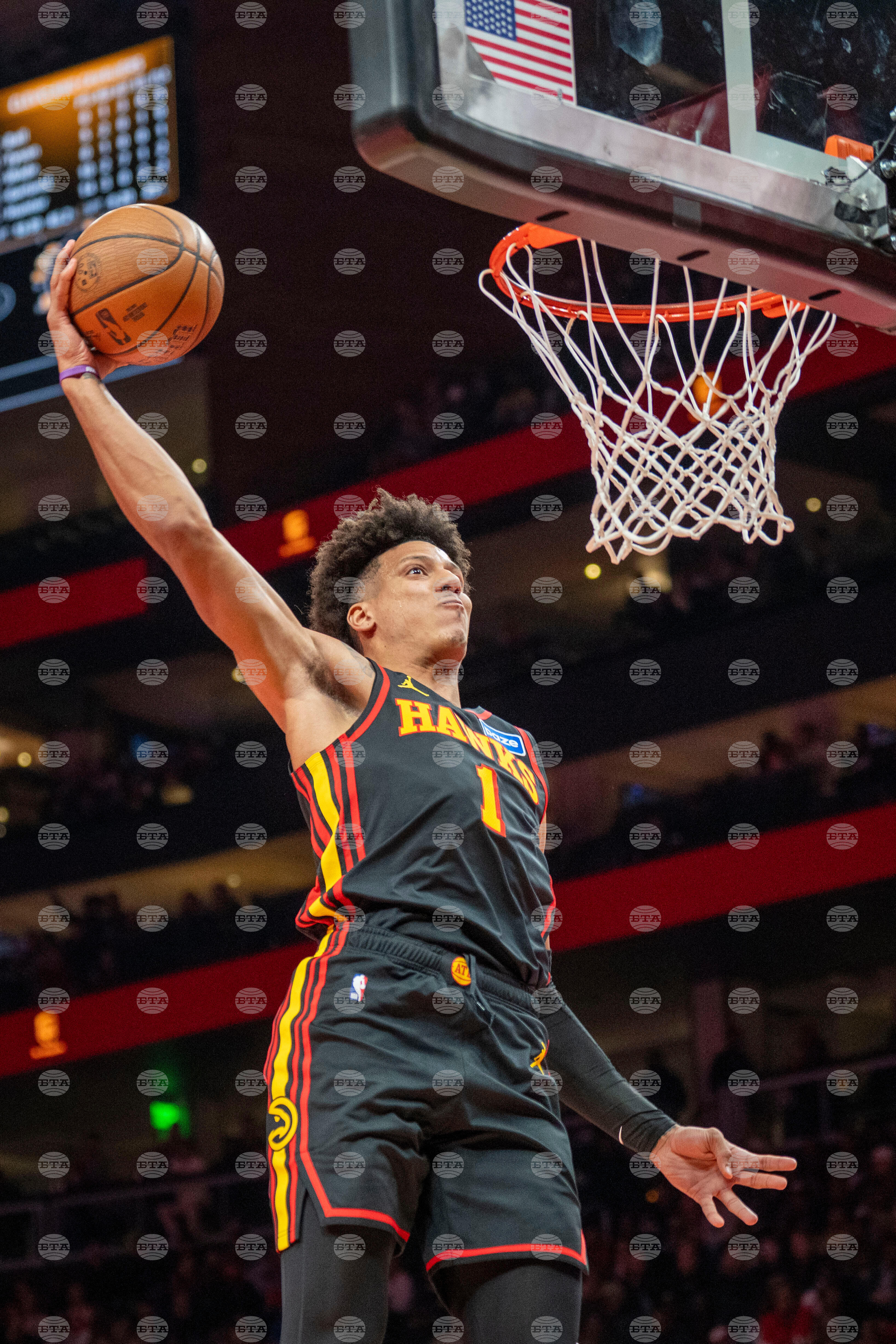 CORRECTION Cavaliers Hawks Basketball