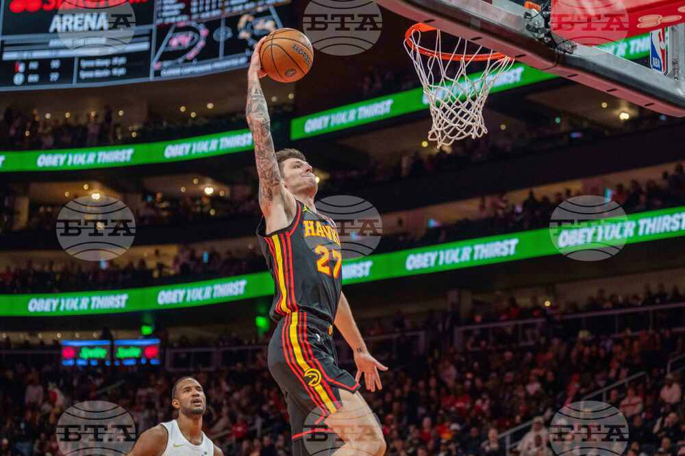 CORRECTION Cavaliers Hawks Basketball