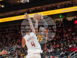 Cavaliers Hawks Basketball