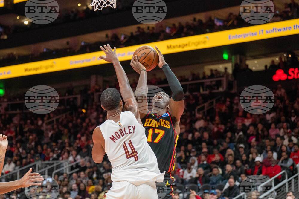 Cavaliers Hawks Basketball