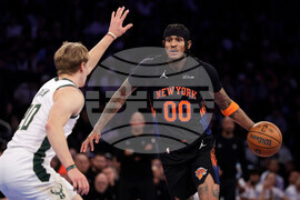 Bucks Knicks Basketball