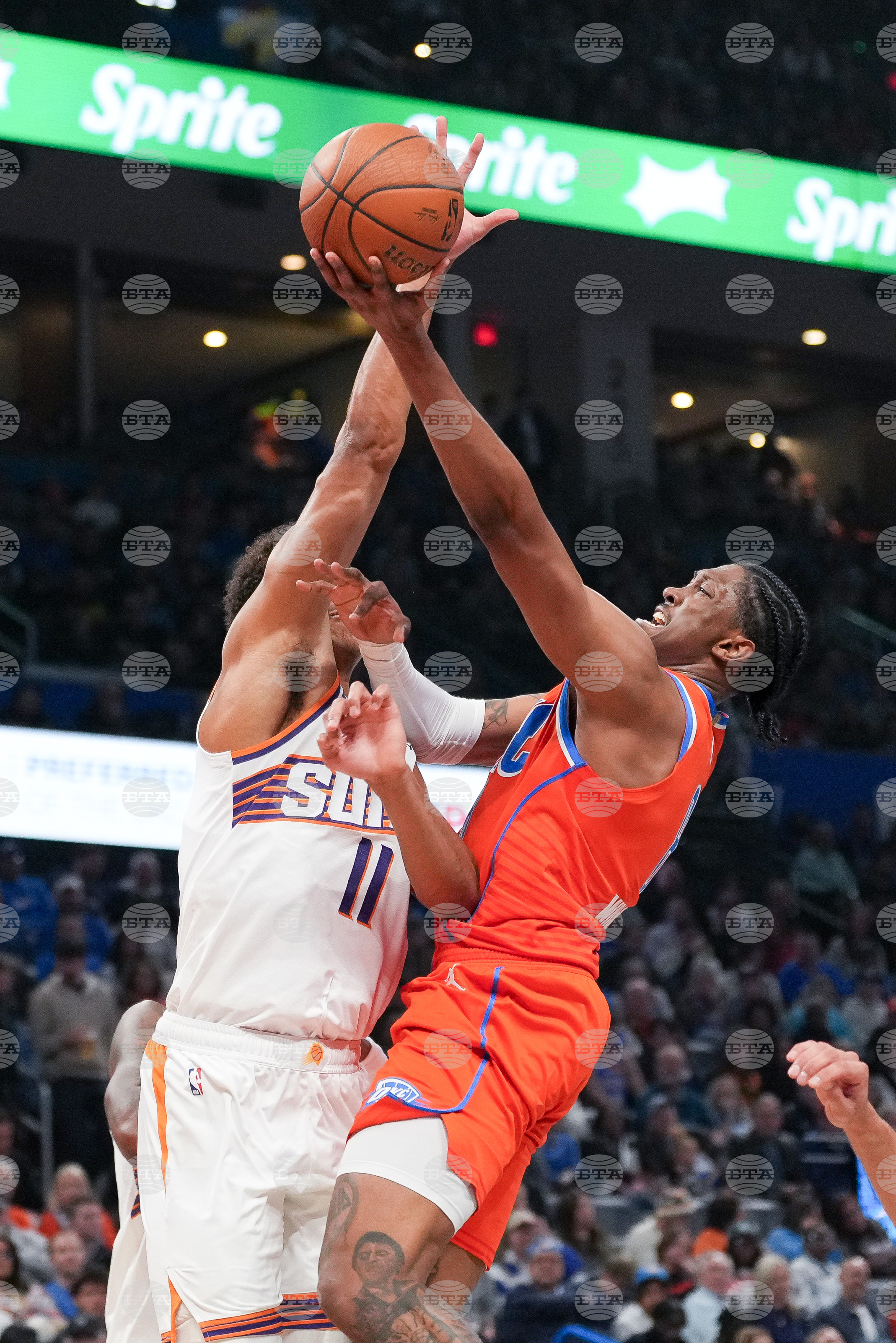 Suns Thunder Basketball