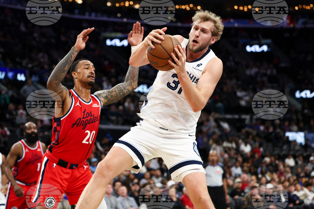 Grizzlies Clippers Basketball