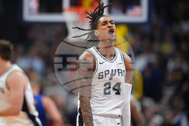 Spurs Nuggets Basketball