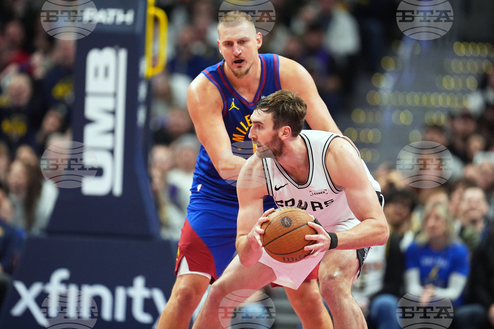 Spurs Nuggets Basketball