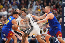 Spurs Nuggets Basketball