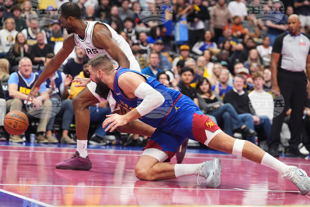 Spurs Nuggets Basketball