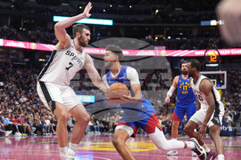 Spurs Nuggets Basketball