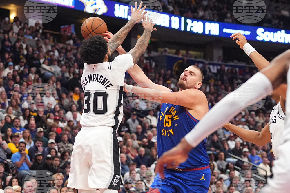 Spurs Nuggets Basketball