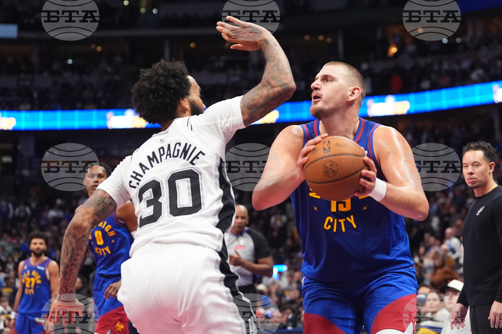 Spurs Nuggets Basketball